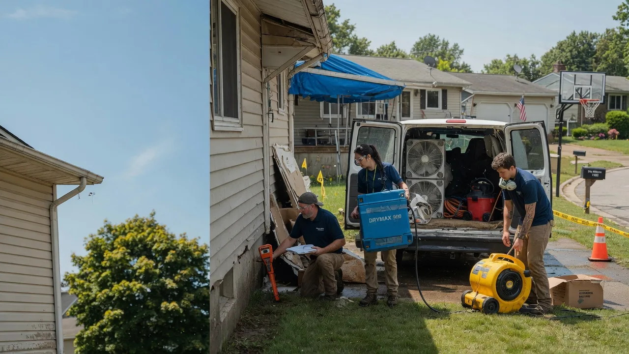 Ceiling Leak Cleanup in West Farmington, ME near me