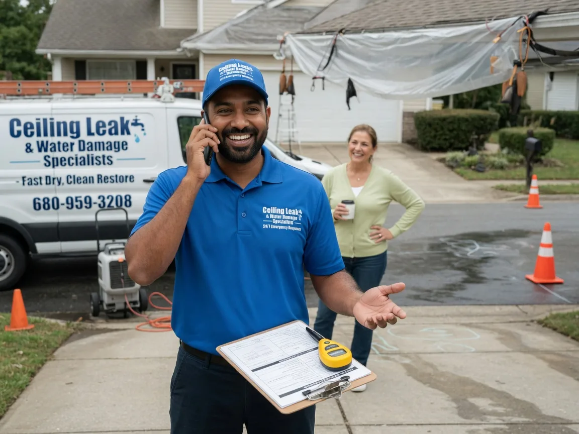 Ceiling Leak Cleanup West Farmington, ME FAQs